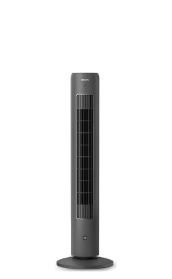 (si apre nella stessa finestra) Alto ventilatore a torre Philips nero, serie 5000, con pulsante per aromaterapia nella parte anteriore